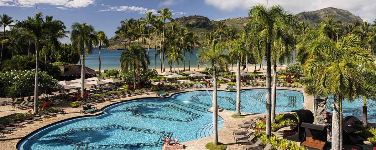 夏威夷旅遊飯店推薦-可愛島萬豪渡假村
