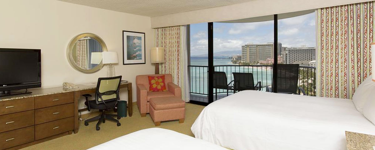 夏威夷旅遊飯店推薦-威基基萬豪渡假村